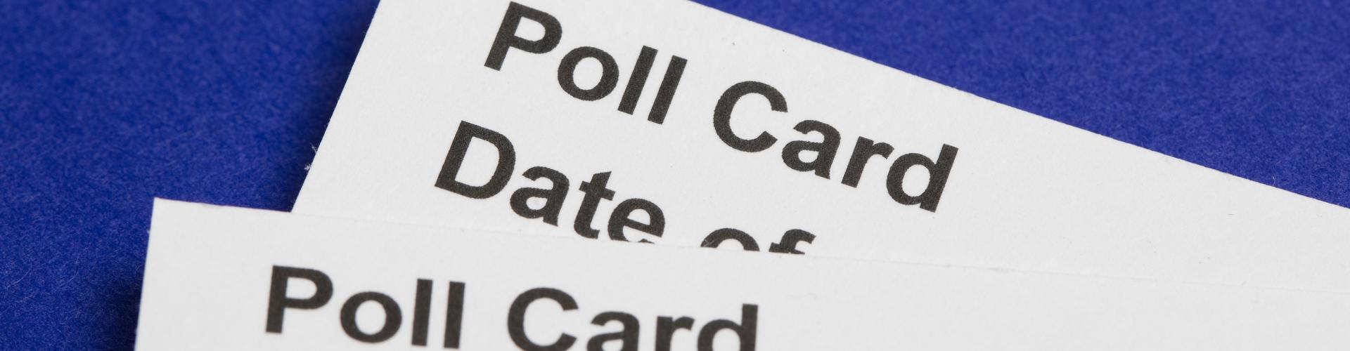 Poll card