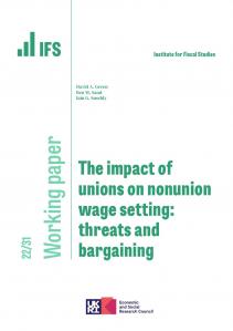 The impact of unions on nonunion wage setting: threats and bargaining