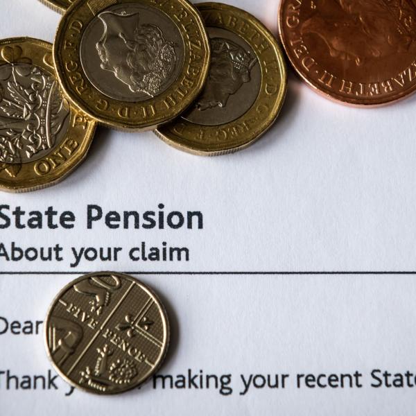 State Pension claim form