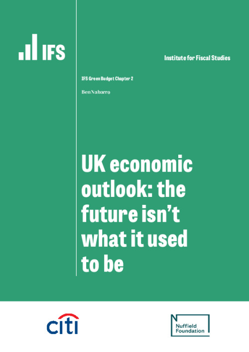 Image representing the file: UK economic outlook: the future isn’t what it used to be