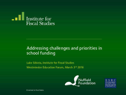 Image representing the file: Addressing challenges and priorities in school funding - Luke Sibieta.pdf