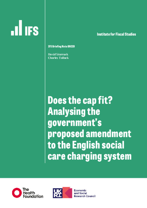 Image representing the file: Does the cap fit? Analysing the government’s proposed amendment to the English social care charging system
