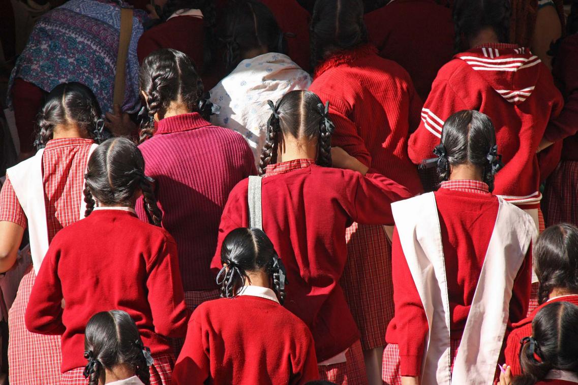 School girls in Rajasthan