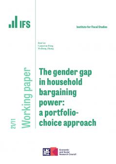 IFS WP2021/11 The gender gap in household bargaining power: a portfolio-choice approach