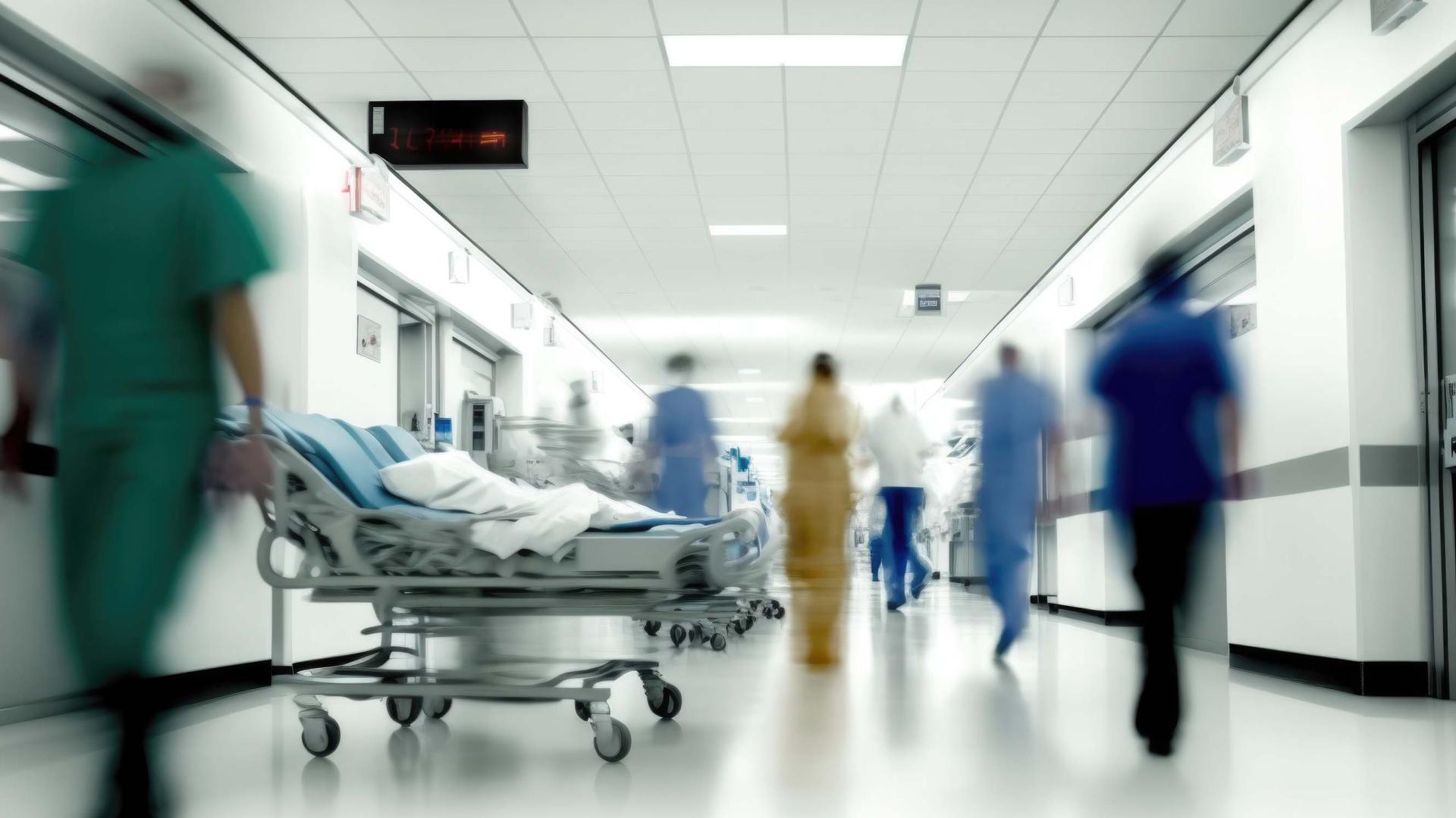 fast paced hospital