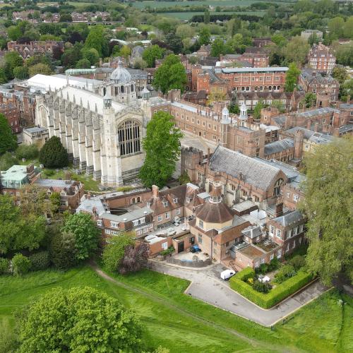 Image of Eton College in Aerial view